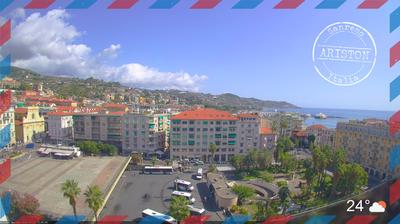 immagine della webcam nei dintorni di Triora: webcam Sanremo