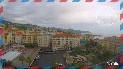 immagine della webcam nei dintorni di Castel Vittorio: webcam Sanremo