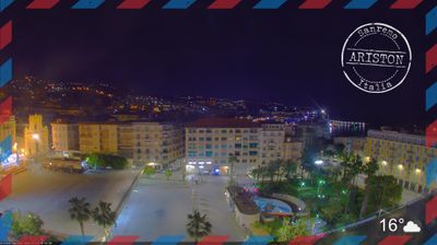immagine della webcam nei dintorni di Castel Vittorio: webcam Sanremo