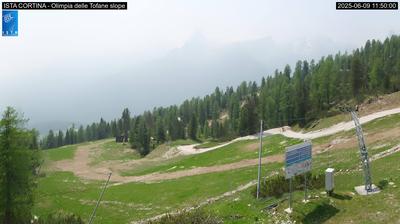 Preview delle webcam di Cortina d'Ampezzo › Sud-Ovest: Tofanaschuss: Pista Stratofana