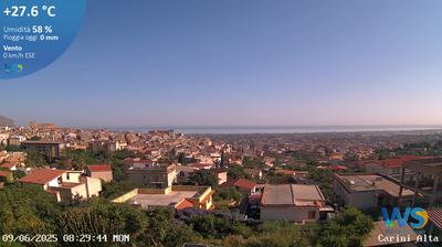 Preview delle webcam di Carini › Nord: Comune Di Carini