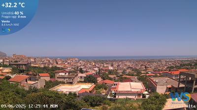 immagine della webcam nei dintorni di Isola delle Femmine: webcam Carini