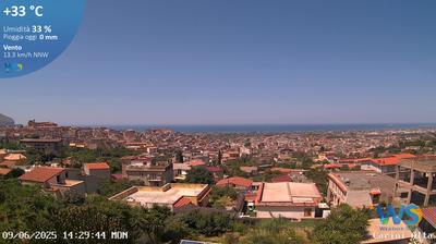 immagine della webcam nei dintorni di Sferracavallo: webcam Carini