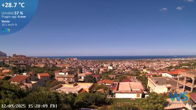immagine della webcam nei dintorni di Capaci: webcam Carini