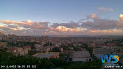 immagine della webcam nei dintorni di Palermo: webcam Carini