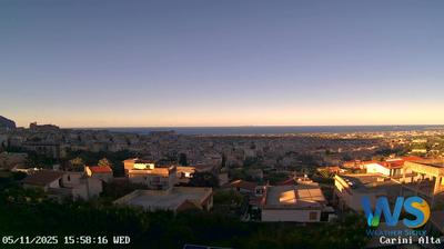 immagine della webcam nei dintorni di Bagheria: webcam Carini