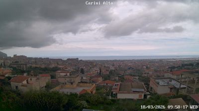 immagine della webcam nei dintorni di Mondello: webcam Carini