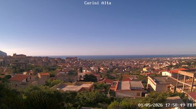 immagine della webcam nei dintorni di Sferracavallo: webcam Carini