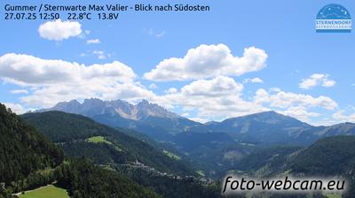 immagine della webcam nei dintorni di Vigo di Fassa: webcam Obereggen