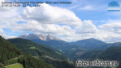 immagine della webcam nei dintorni di Cavalese: webcam Obereggen