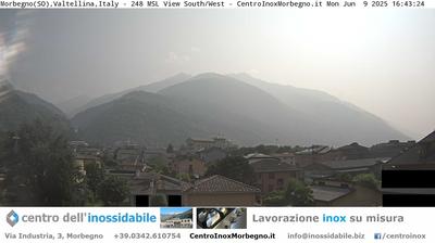 immagine della webcam nei dintorni di Mezzoldo: webcam Morbegno