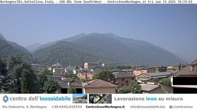 immagine della webcam nei dintorni di Lanzada: webcam Morbegno