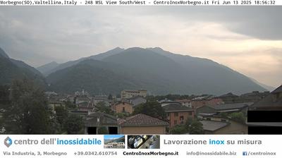 immagine della webcam nei dintorni di Piuro: webcam Morbegno