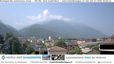 immagine della webcam nei dintorni di Mezzoldo: webcam Morbegno
