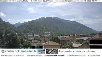 immagine della webcam nei dintorni di Lanzada: webcam Morbegno