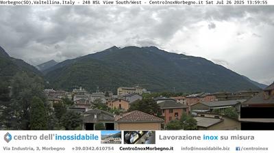 immagine della webcam nei dintorni di Monte Legnone: webcam Morbegno