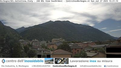immagine della webcam nei dintorni di Pescegallo: webcam Morbegno