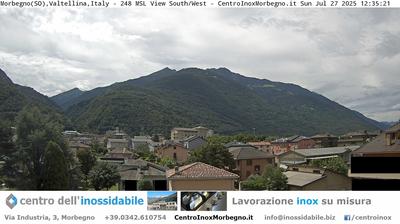 immagine della webcam nei dintorni di Talamona: webcam Morbegno