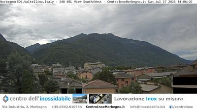 immagine della webcam nei dintorni di Foppolo: webcam Morbegno