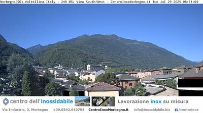 immagine della webcam nei dintorni di Campodolcino: webcam Morbegno