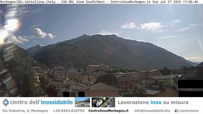immagine della webcam nei dintorni di Val Masino: webcam Morbegno