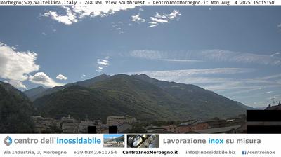 immagine della webcam nei dintorni di Pescegallo: webcam Morbegno