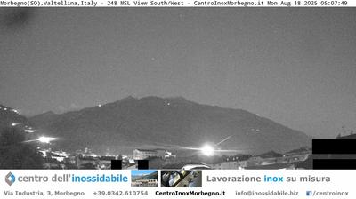 immagine della webcam nei dintorni di Gordona: webcam Morbegno