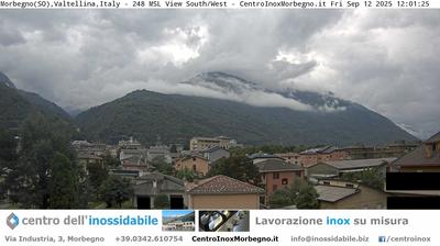 immagine della webcam nei dintorni di Montemezzo: webcam Morbegno