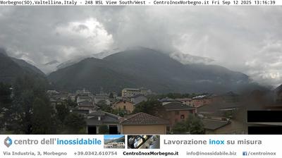 immagine della webcam nei dintorni di Menarola: webcam Morbegno