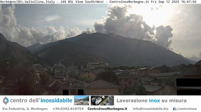 immagine della webcam nei dintorni di Piuro: webcam Morbegno