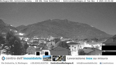 immagine della webcam nei dintorni di Val di Mello: webcam Morbegno