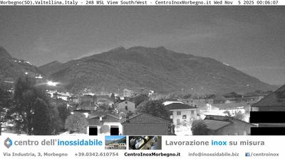 immagine della webcam nei dintorni di Campodolcino: webcam Morbegno