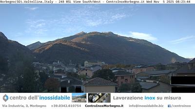 immagine della webcam nei dintorni di Menarola: webcam Morbegno
