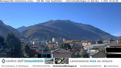 immagine della webcam nei dintorni di Val Masino: webcam Morbegno
