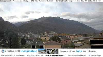 immagine della webcam nei dintorni di Lanzada: webcam Morbegno