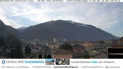 immagine della webcam nei dintorni di Val di Mello: webcam Morbegno