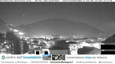 immagine della webcam nei dintorni di Monte Legnone: webcam Morbegno