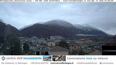 immagine della webcam nei dintorni di Piuro: webcam Morbegno