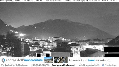 immagine della webcam nei dintorni di Chiesa in Valmalenco: webcam Morbegno