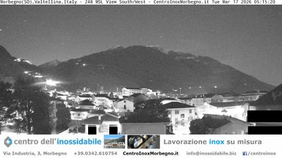 immagine della webcam nei dintorni di Menarola: webcam Morbegno