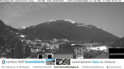 immagine della webcam nei dintorni di Monte Legnone: webcam Morbegno