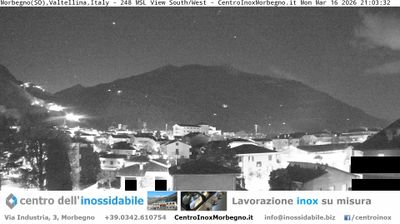 immagine della webcam nei dintorni di Albaredo per San Marco: webcam Morbegno