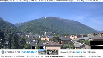 immagine della webcam nei dintorni di Gordona: webcam Morbegno