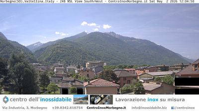 immagine della webcam nei dintorni di Lanzada: webcam Morbegno