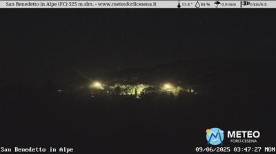 immagine della webcam nei dintorni di Pelago: webcam San Benedetto in Alpe