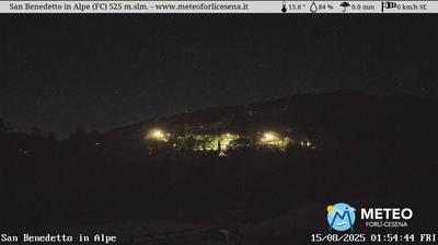 immagine della webcam nei dintorni di Ridracoli: webcam San Benedetto in Alpe