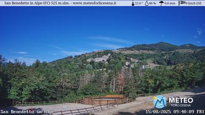 immagine della webcam nei dintorni di Montebonello: webcam San Benedetto in Alpe