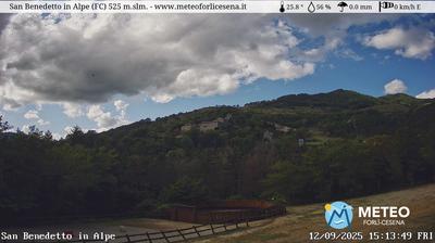 immagine della webcam nei dintorni di Santa Sofia: webcam San Benedetto in Alpe