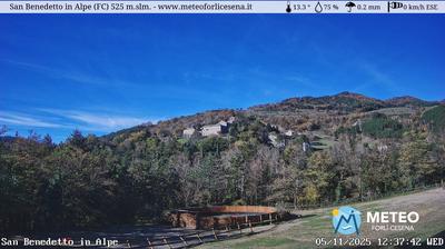 immagine della webcam nei dintorni di Campigna: webcam San Benedetto in Alpe