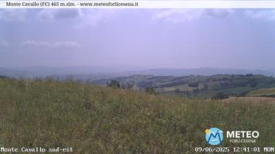 immagine della webcam nei dintorni di Villafranca di Forlì: webcam Cusercoli